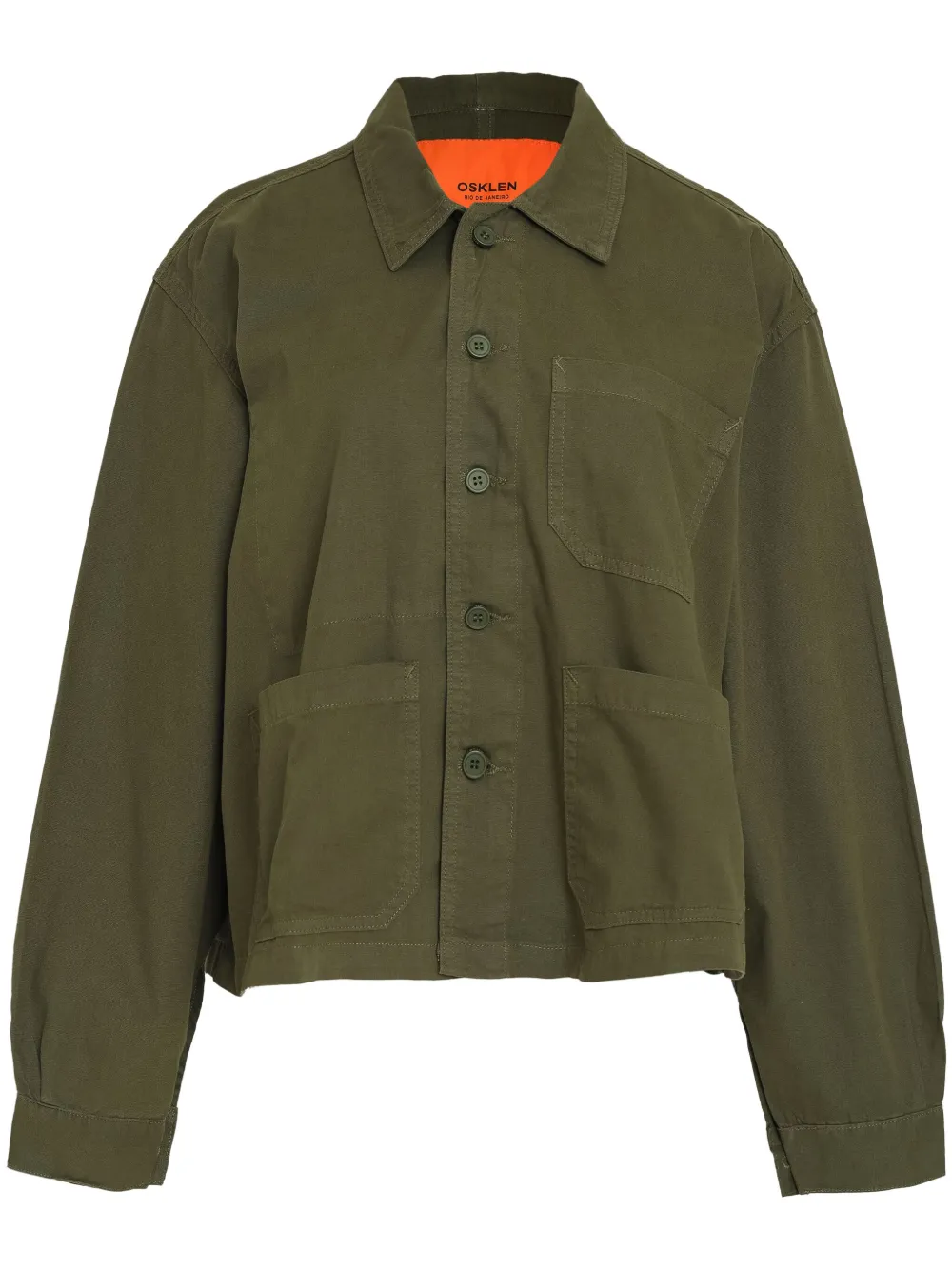Osklen Katoenen blouse Groen