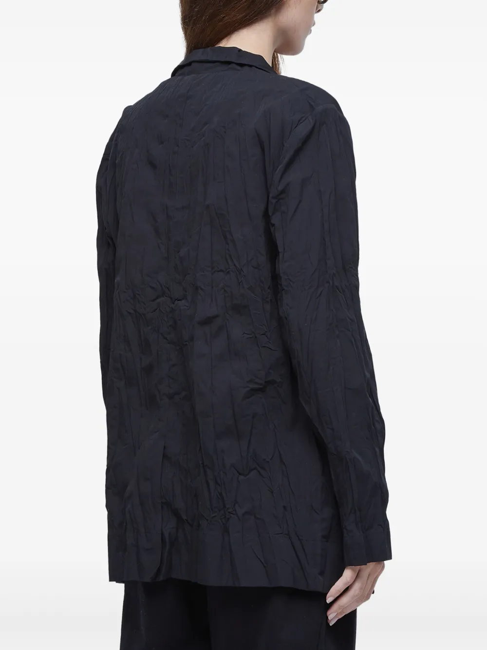 Osklen Blazer met gekreukt effect Zwart