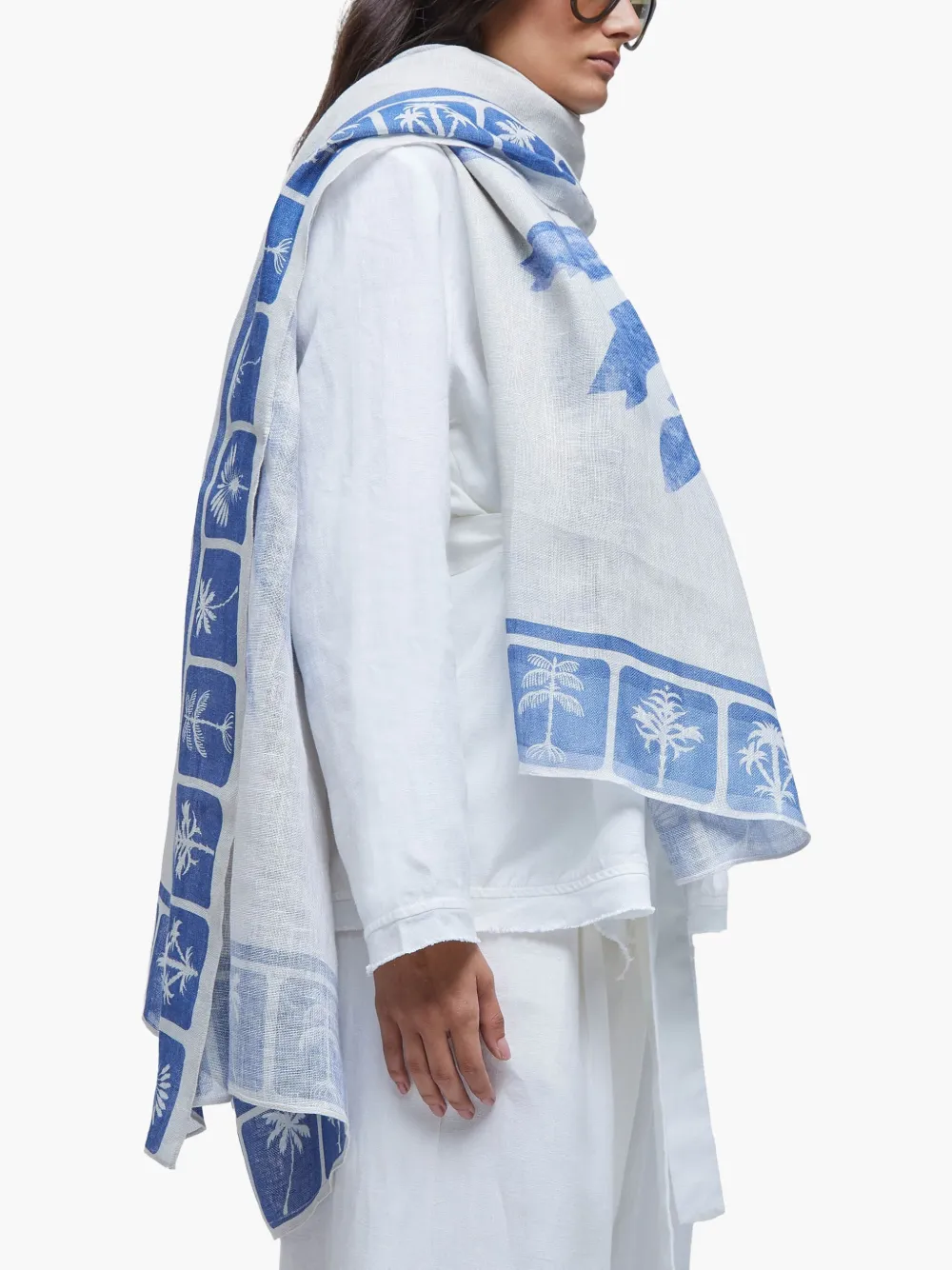 Osklen Azulejo sjaal Wit