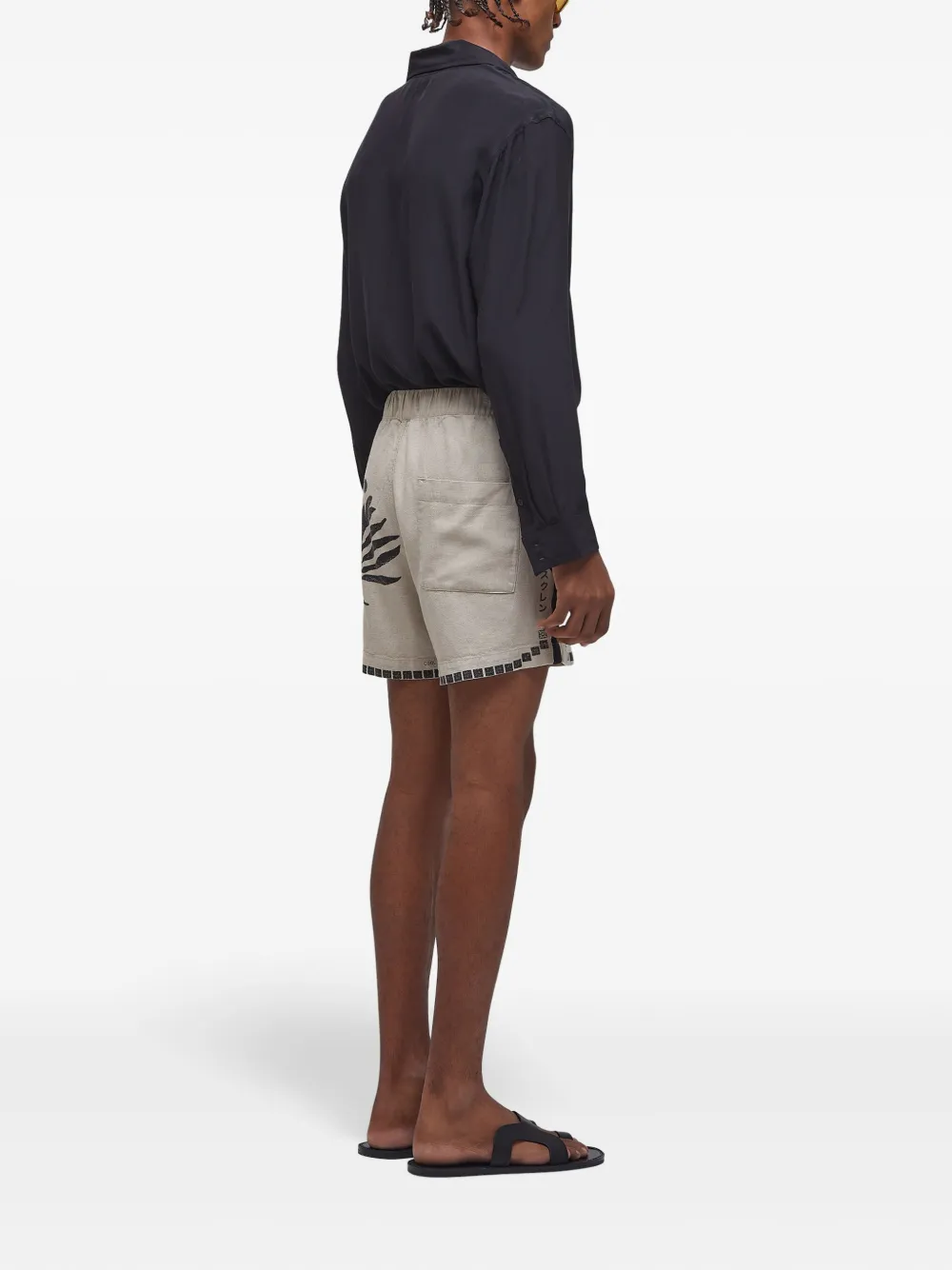 Osklen Rio shorts Beige