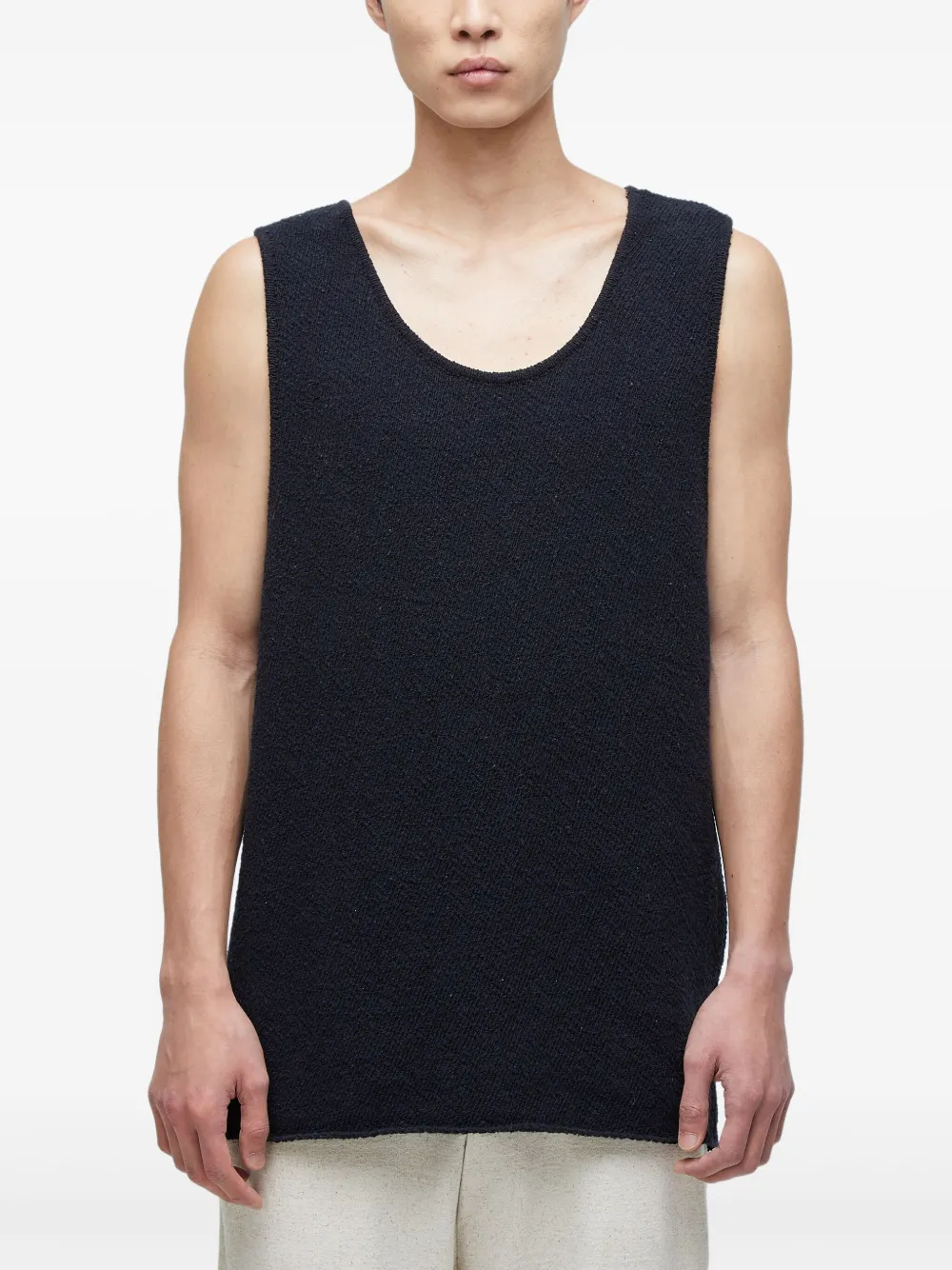 Osklen Tricot-knit Top In Black