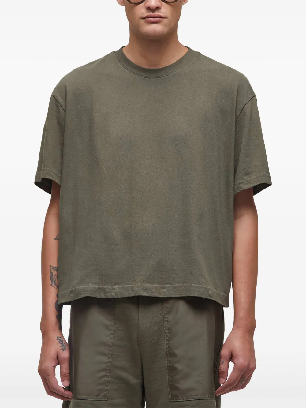 Osklen Gelaagd T-shirt Groen