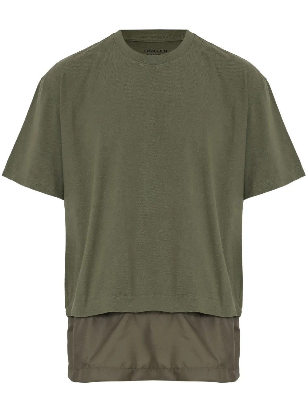 Osklen Camiseta com sobreposição | Verde | Image 1