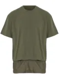 Osklen layered T-shirt - Green