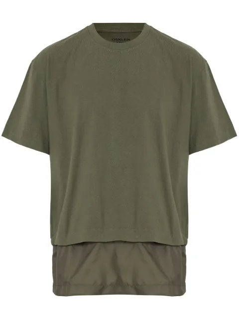 Osklen layered T-shirt
