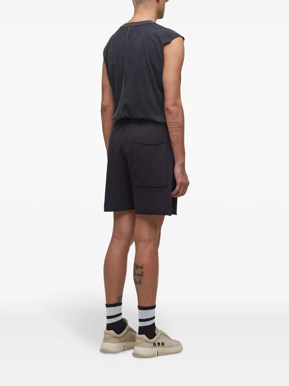 Osklen Shorts met elastische trekkoord Zwart