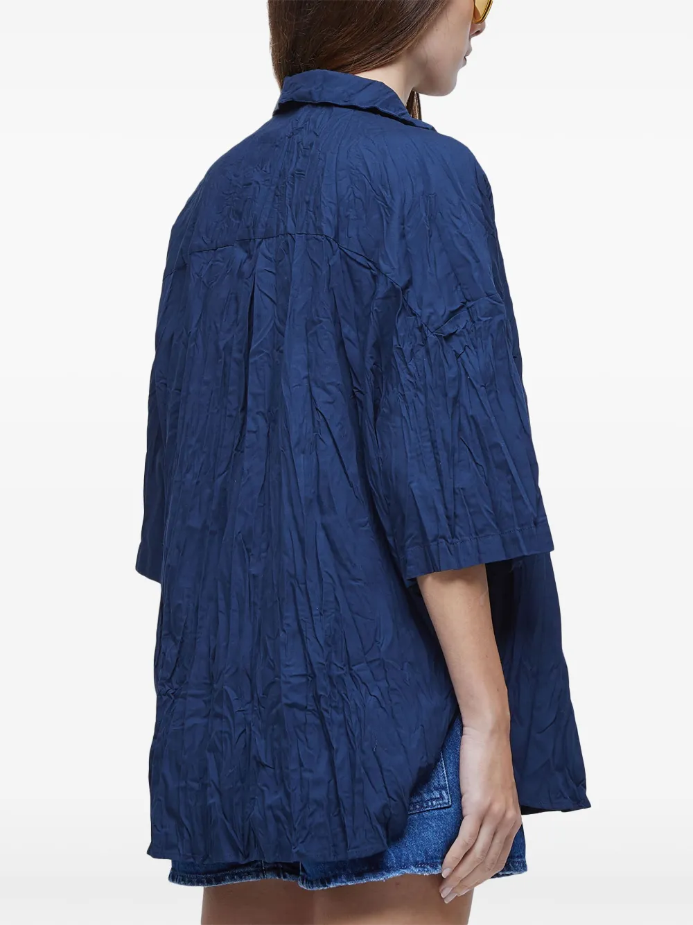 Osklen Gekreukte blouse Blauw