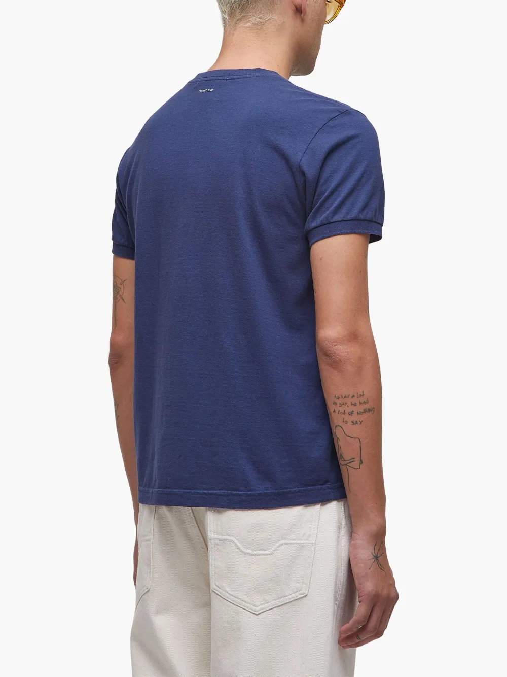 Osklen College Arpoador T-shirt Blauw