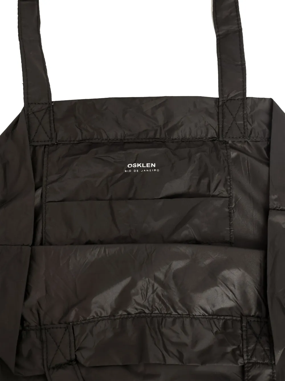 Osklen Shopper met logoprint Zwart