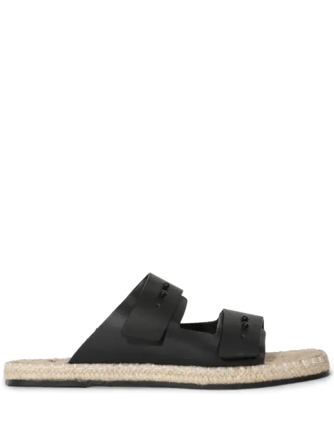 Osklen leather slides