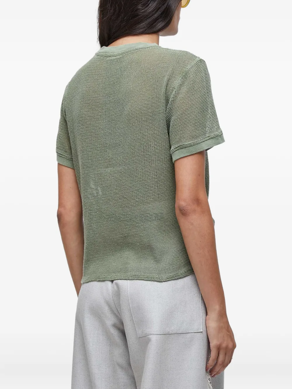 Osklen Mesh T-shirt Groen