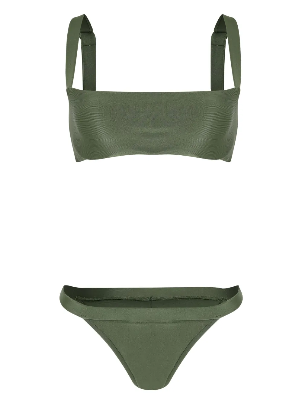 Osklen Bikini met gekruiste bandjes Groen