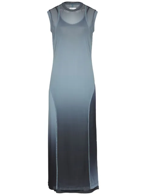 Osklen Vestido degradê com tule