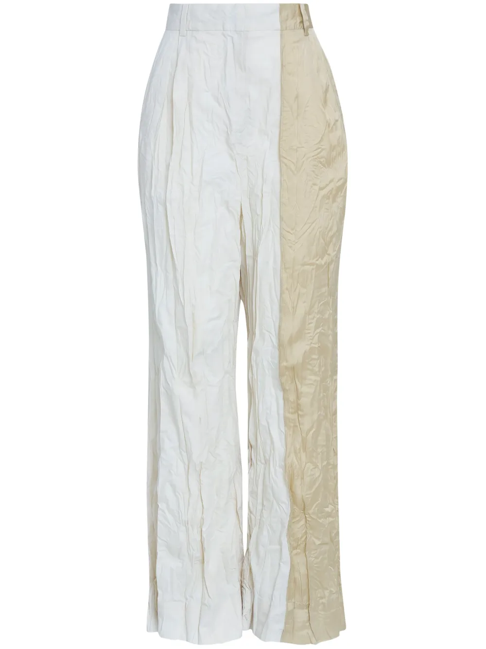 Osklen Gekreukte broek Beige