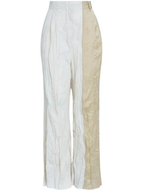 Osklen crinkled trousers