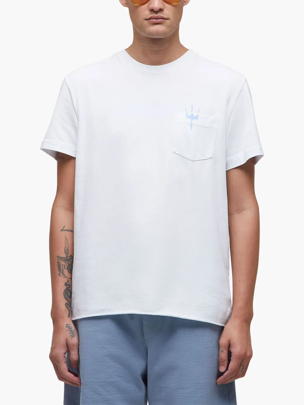 Osklen Double Oceans T-shirt Wit
