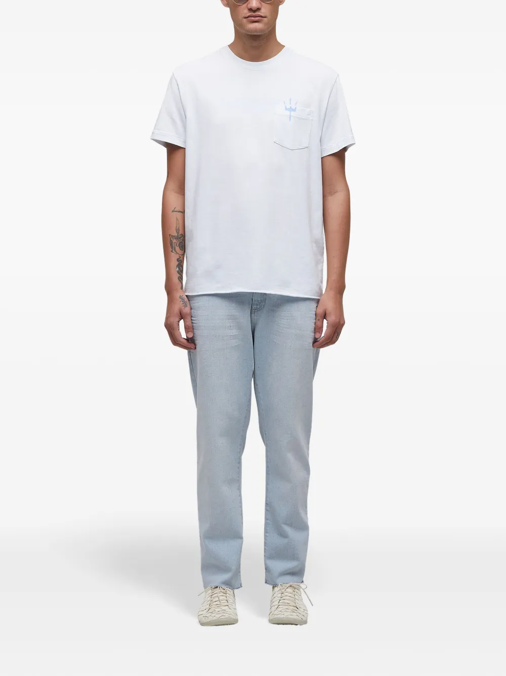Osklen Double Oceans T-shirt Wit
