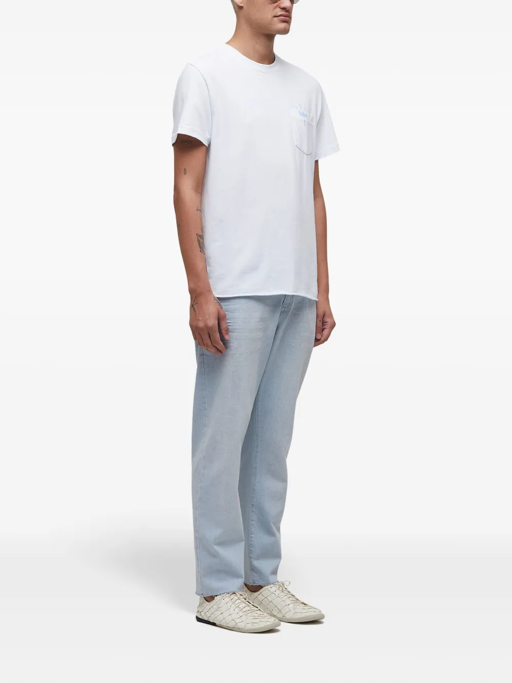 Osklen Double Oceans T-shirt Wit