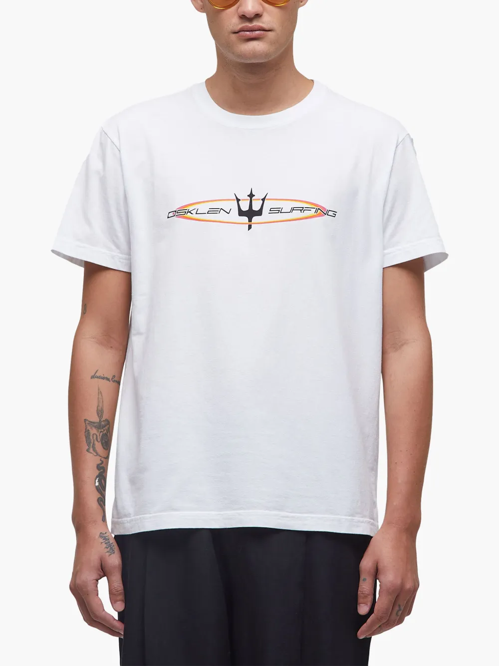 Osklen Stone Retro Future T-shirt Wit