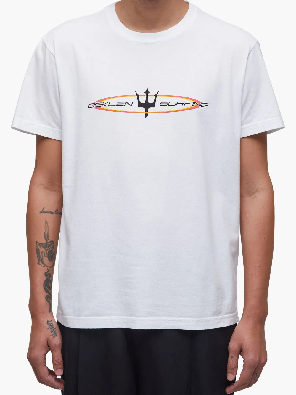 Osklen Stone Retro Future T-shirt Wit