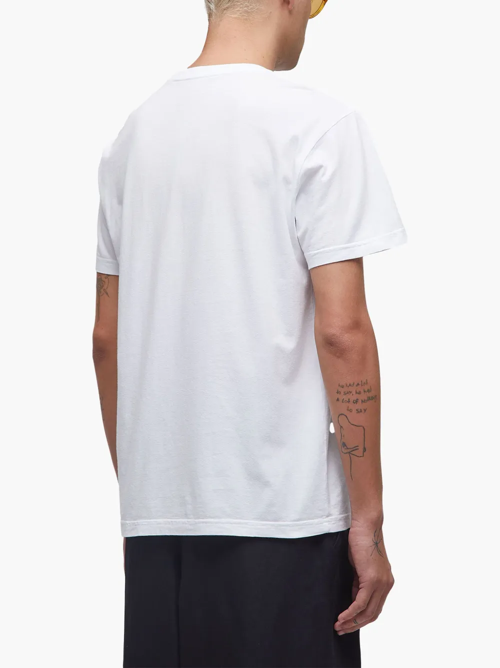 Osklen Stone Retro Future T-shirt Wit