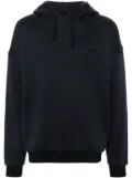 Zegna logo-embroidered sweatshirt - Blue