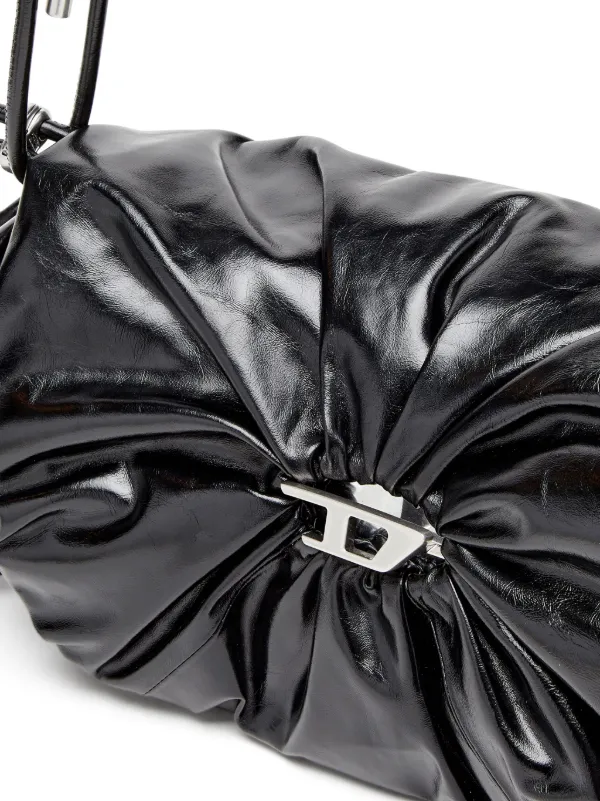 Diesel Scrunch-D Shoulder Bag | Black | FARFETCH