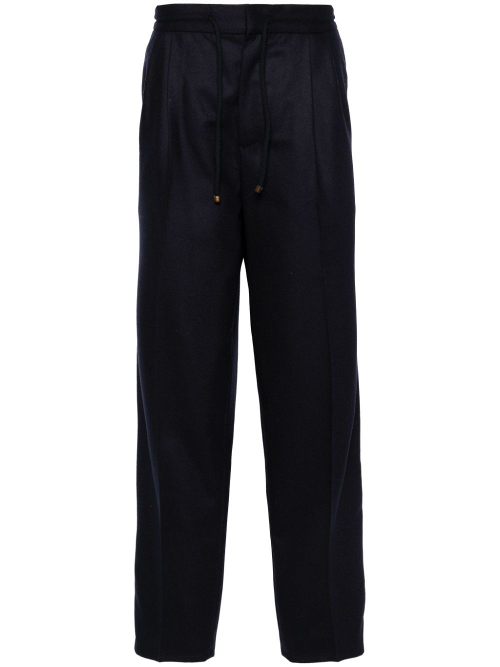 Brunello Cucinelli virgin-wool trousers - Blue