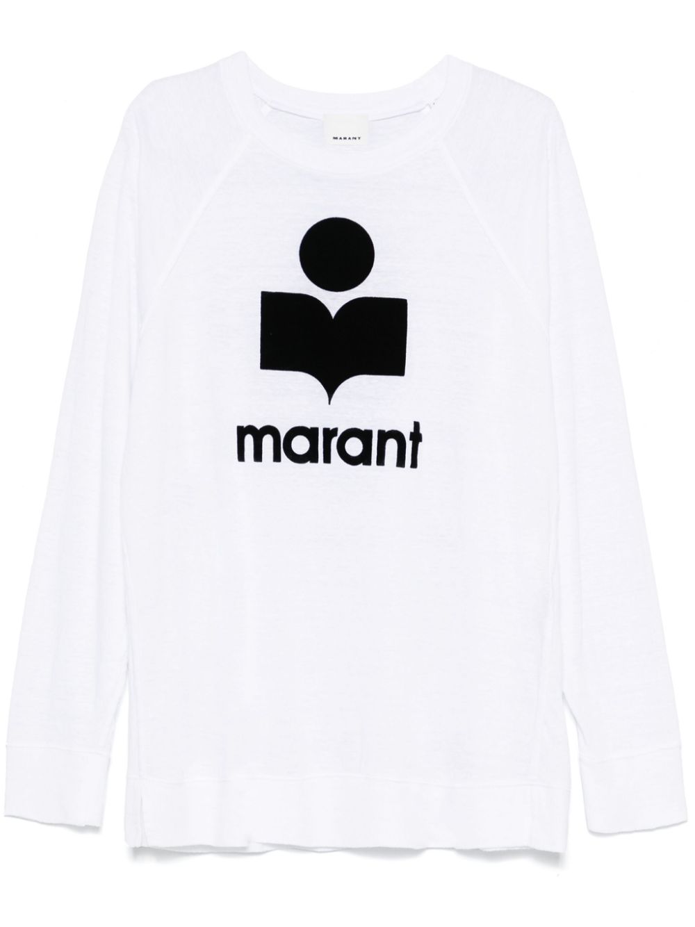 Shop Isabel Marant Kieffer T-shirt In White