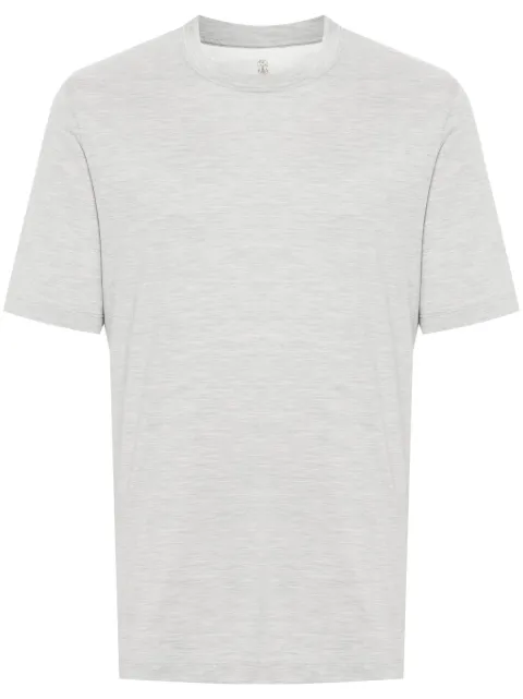 Brunello Cucinelli mélange-effect T-shirt