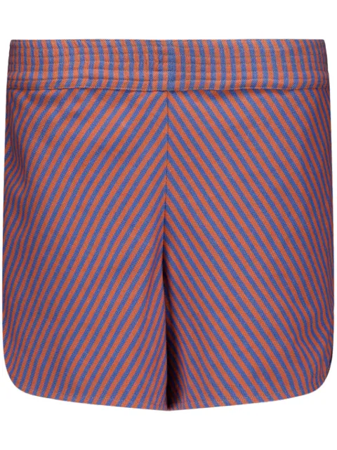 PAULA shorts con motivo de rayas