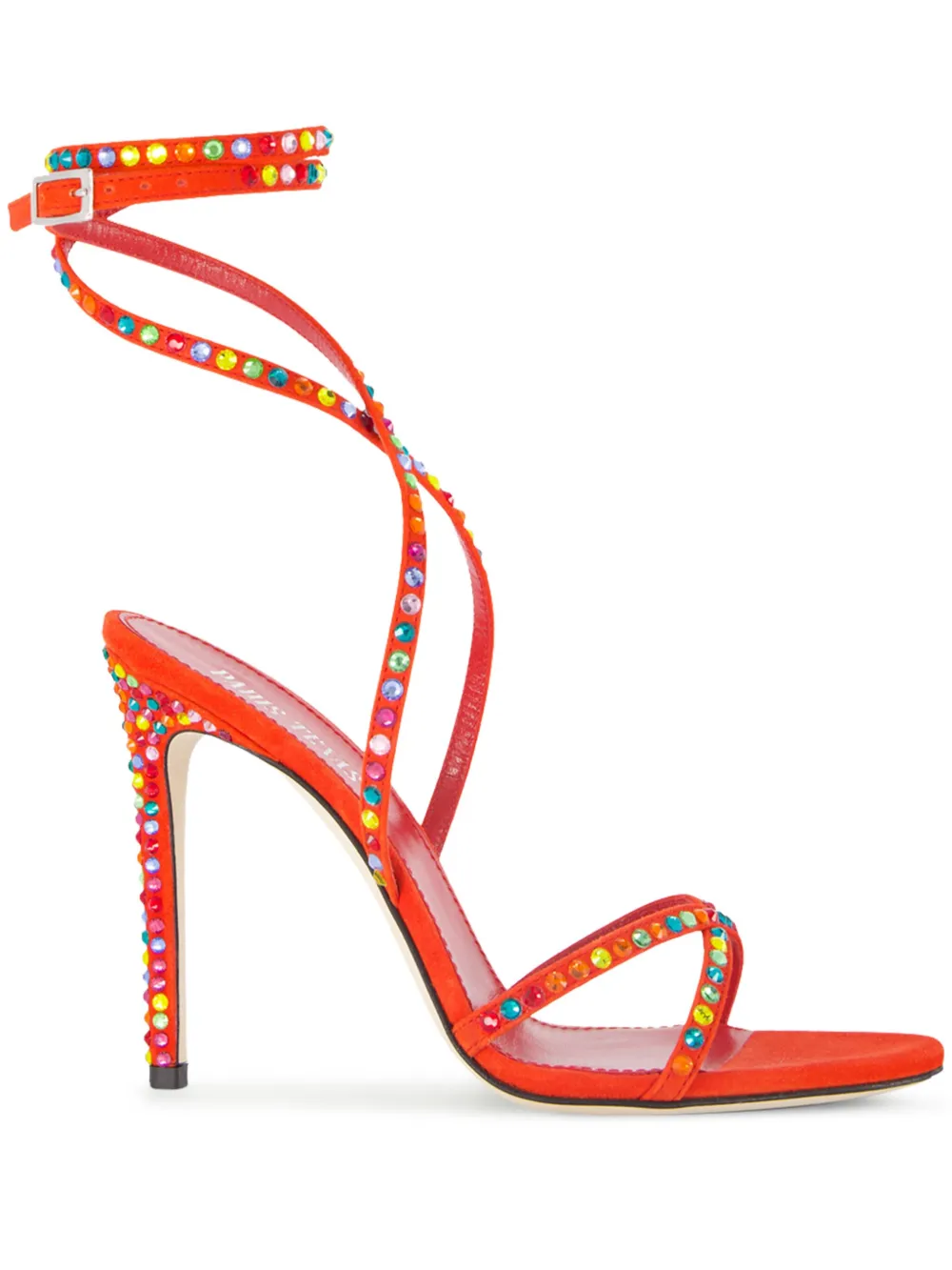 Paris Texas 115mm Holly Zoe sandals Red