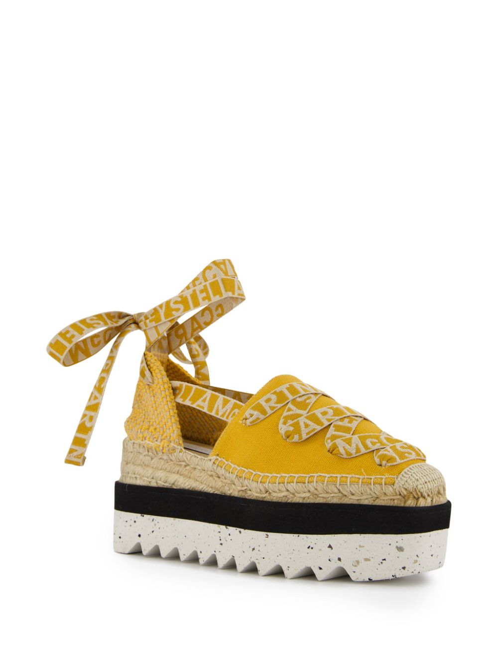 Stella McCartney Gaia espadrilles - Geel