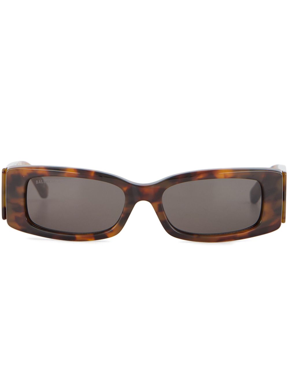 Balenciaga Eyewear tortoiseshell-effect sunglasses - Brown