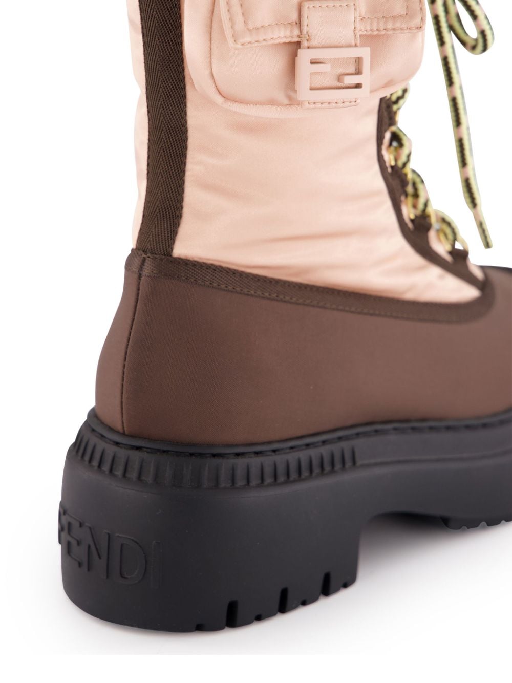 Shop Fendi 55mm Domino Boots In Pink