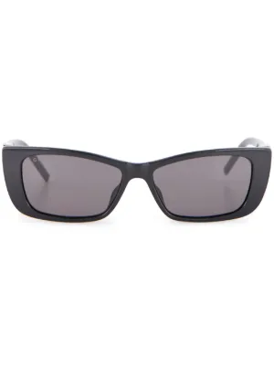 Gucci Eyewear キャットアイ サングラス | ブラック | FARFETCH JP