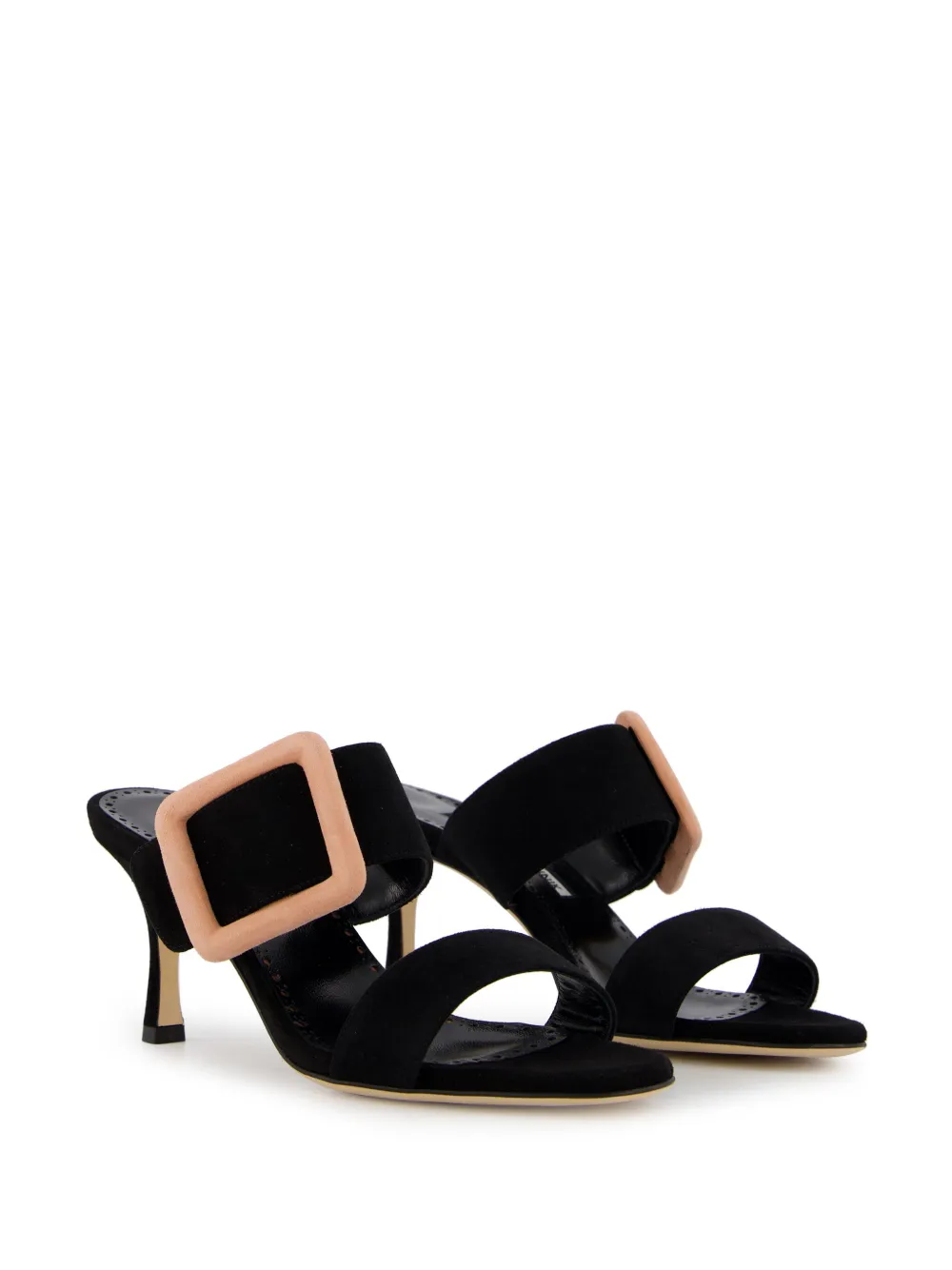 Manolo Blahnik 70mm Gable sandals Black