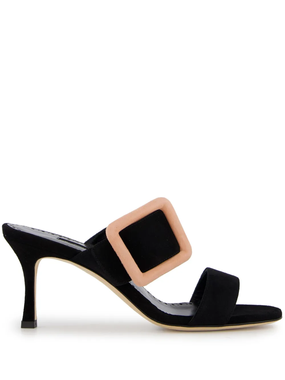 Manolo Blahnik 70mm Gable sandals Black