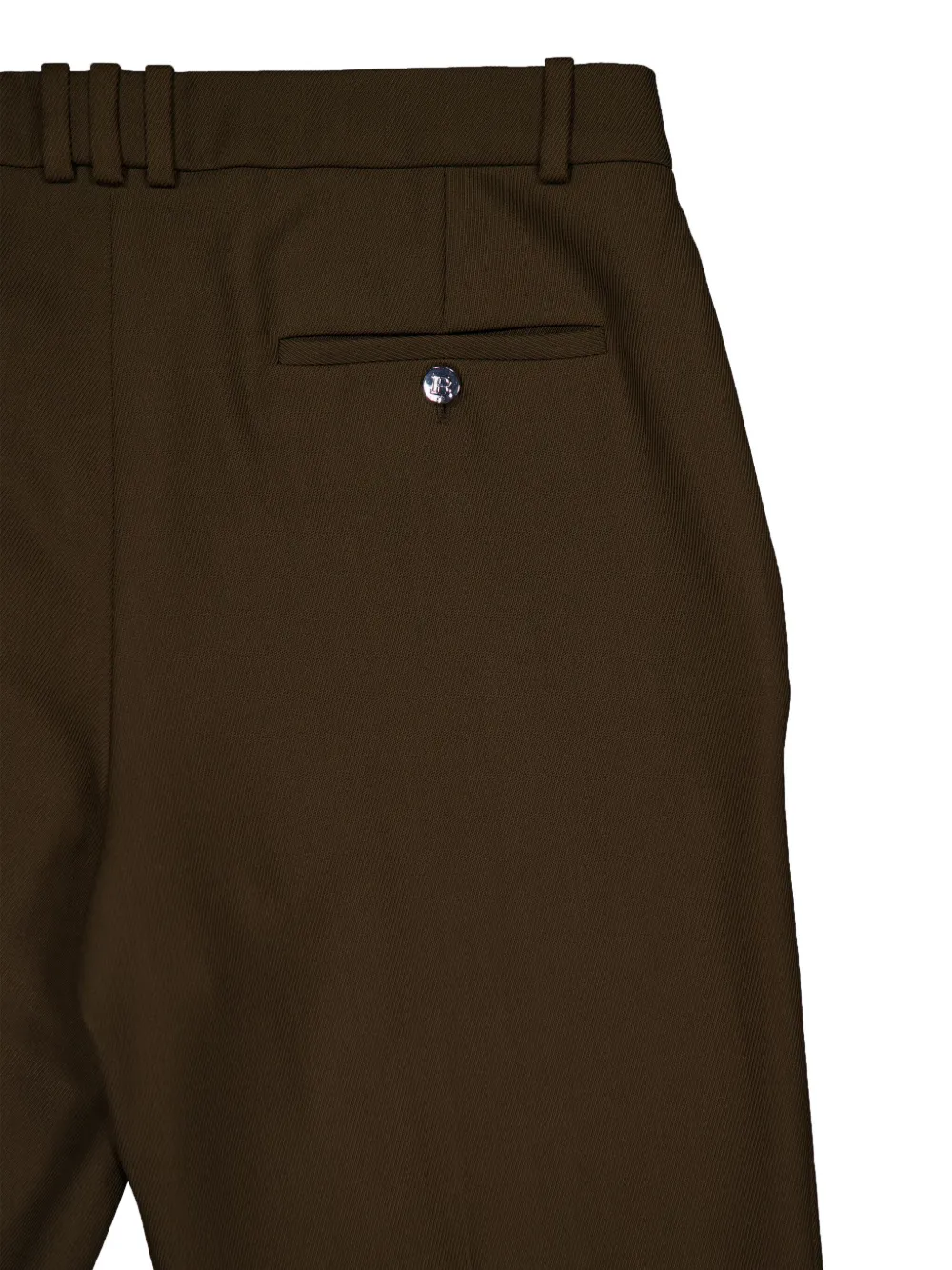 Balmain Wollen pantalon Bruin