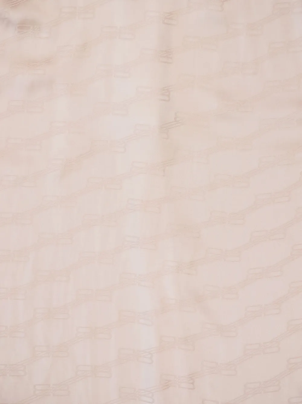 Balenciaga Blouse met monogram Beige