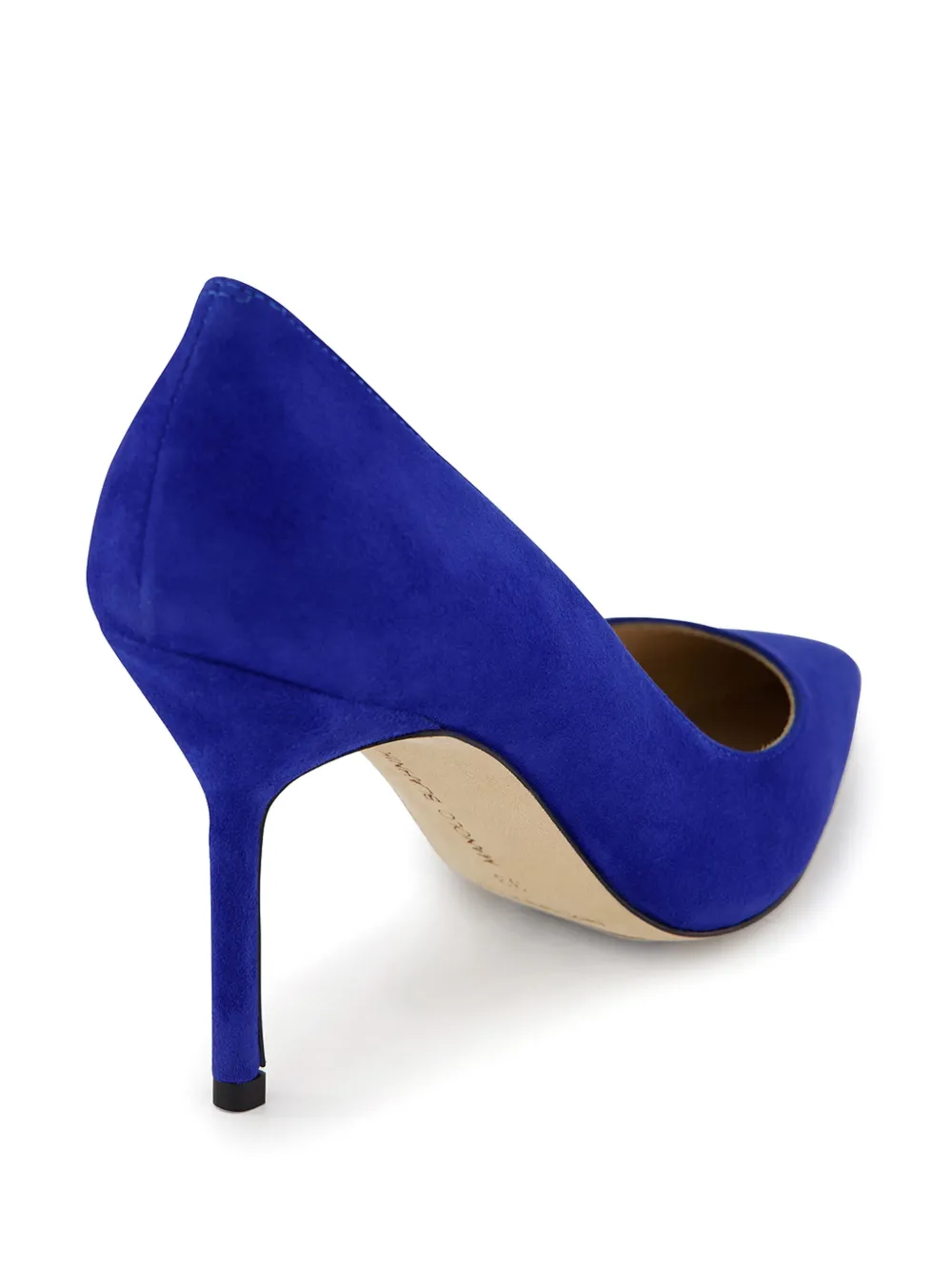Manolo Blahnik 105 mm BB pumps Blauw