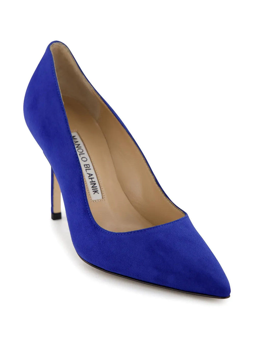 Manolo Blahnik 105 mm BB pumps Blauw