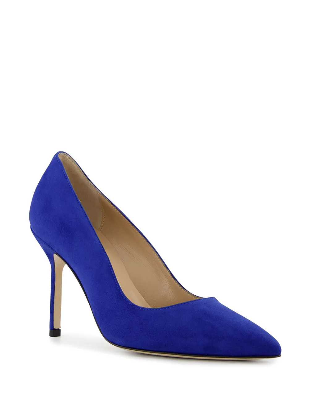 Manolo Blahnik 105 mm BB pumps Blauw
