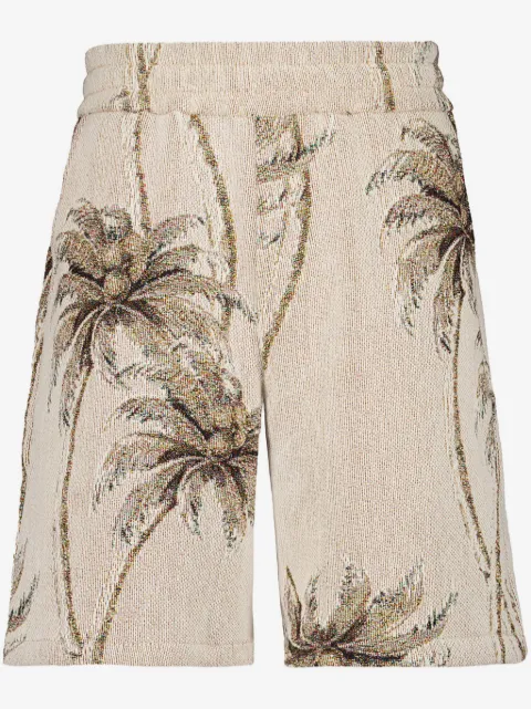 AMIRI short Twisted Palms Tapestry