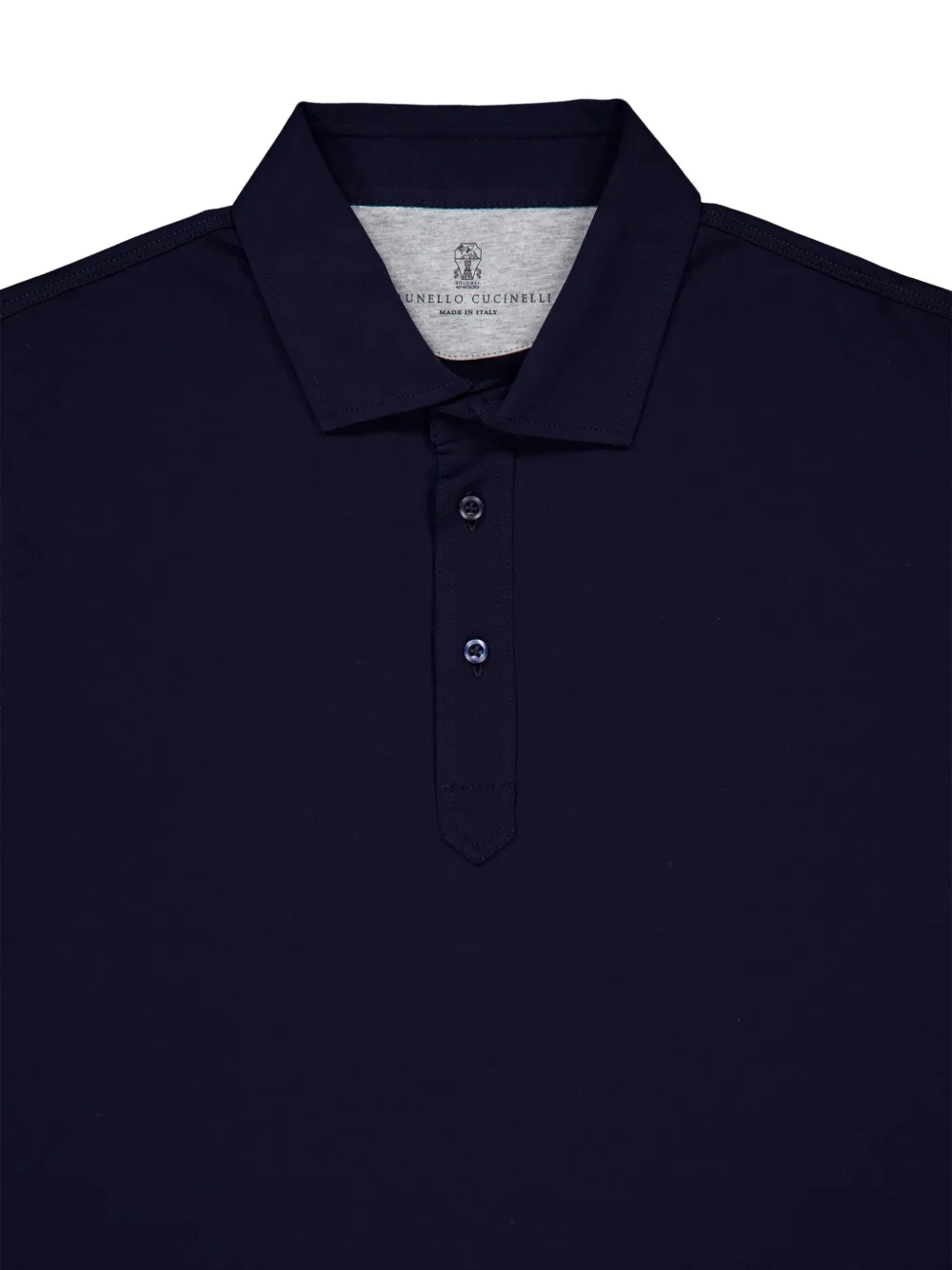 Brunello Cucinelli Poloshirt met korte mouwen Blauw