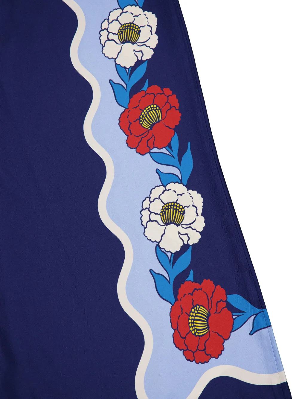 La DoubleJ Whitsun Placée palazzo broek Blauw