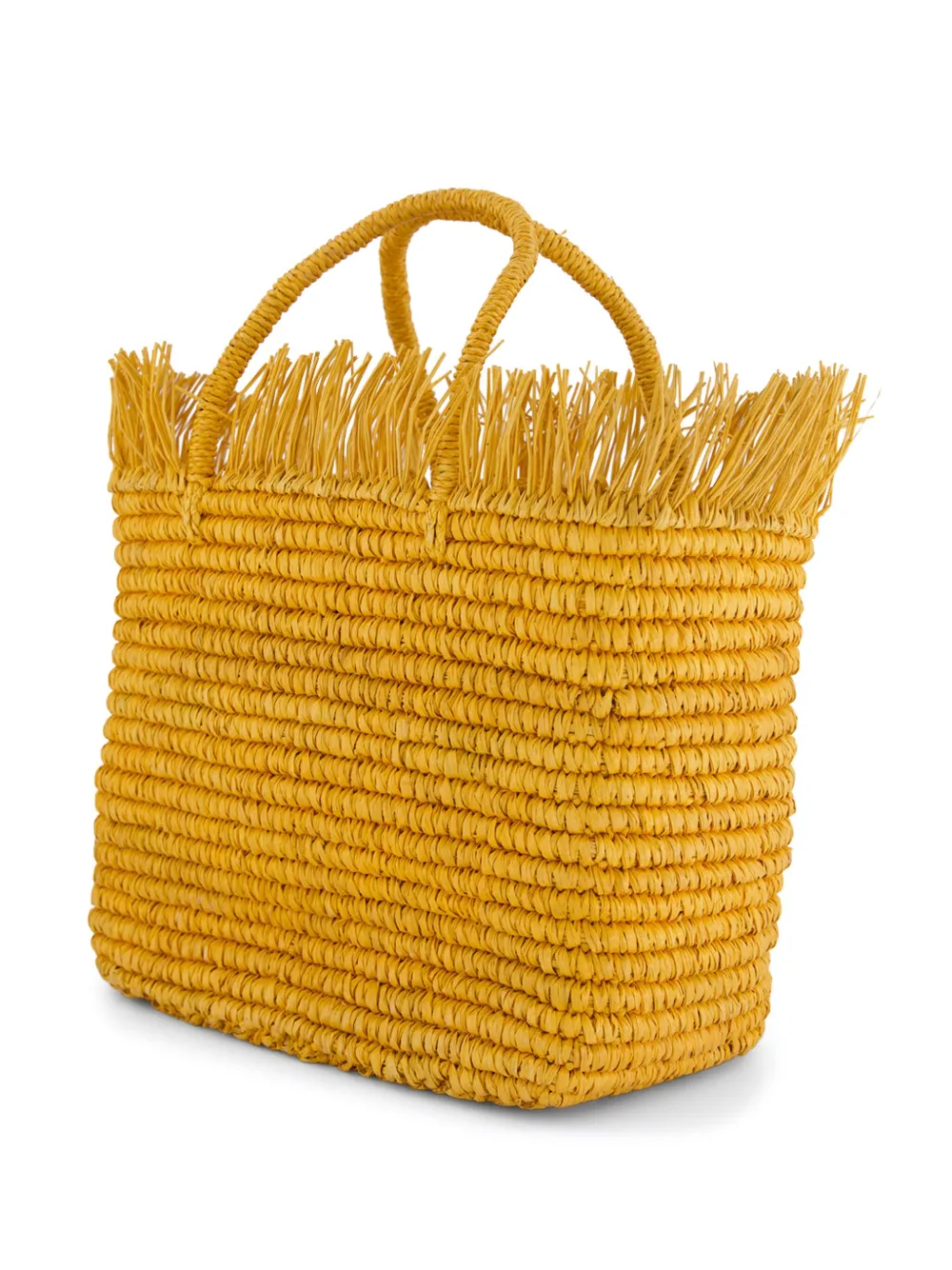 Sensi Studio Canasta shopper - Geel