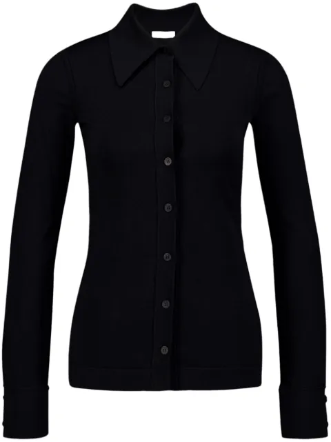 Ferragamo pointed-collar cardigan 