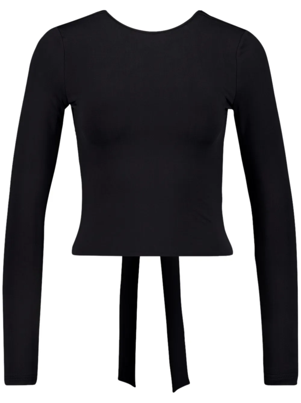 Balenciaga Top met geknoopt detail Zwart