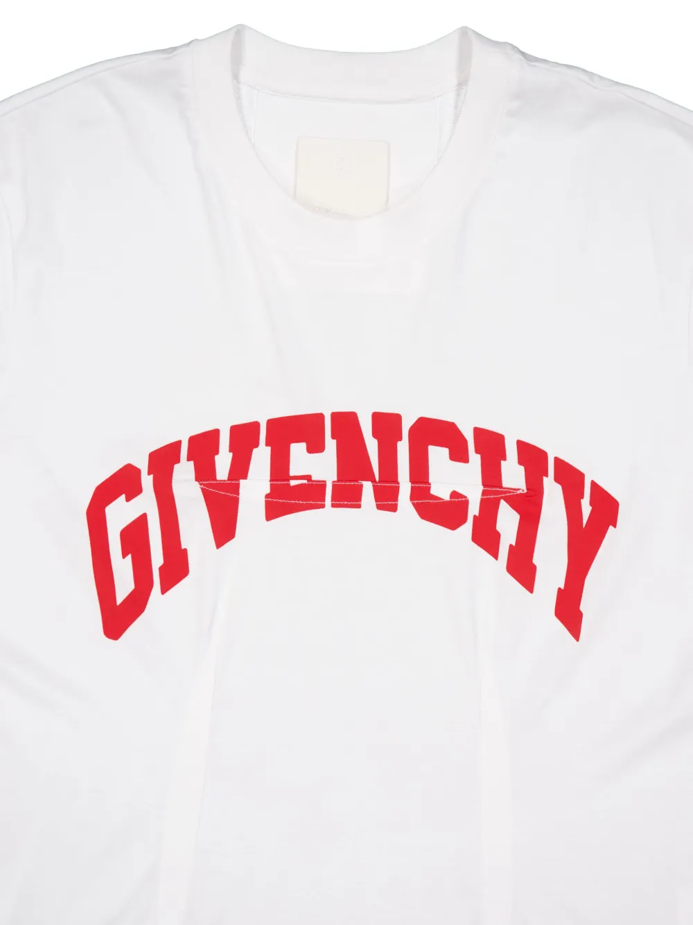 Givenchy T Shirt Mit Logo Print WeiB FARFETCH DE